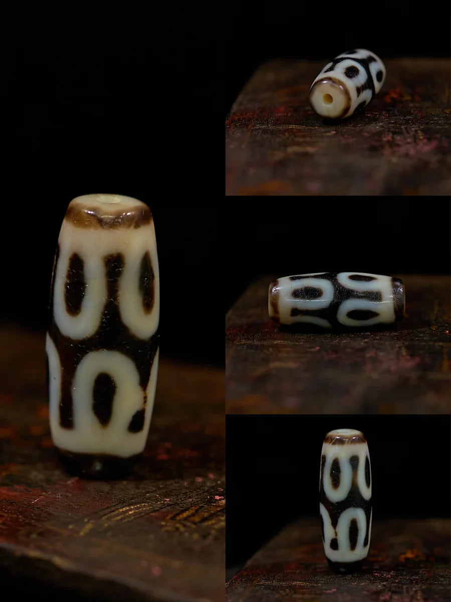 Luminous Focus Single-Eyed Dzi Necklace