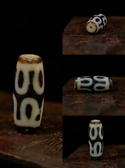 Luminous Focus Single-Eyed Dzi Necklace