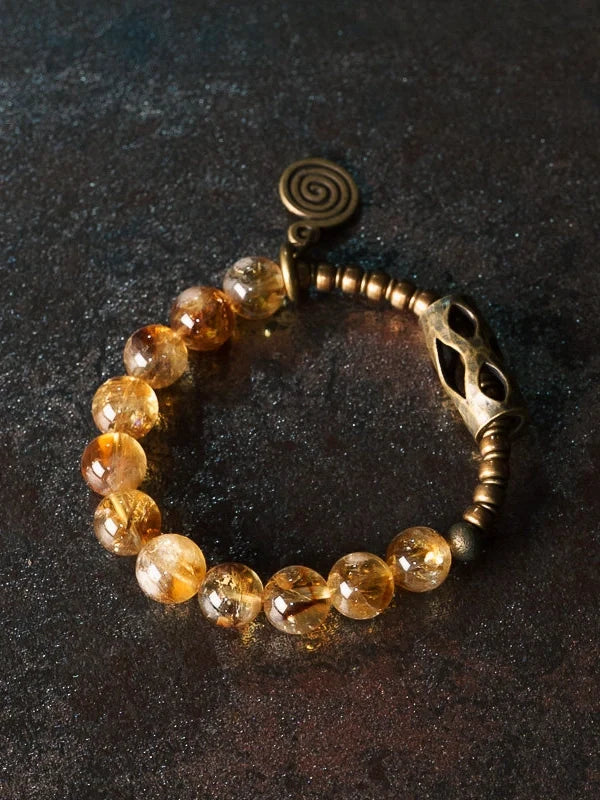 Morning Light · Citrine Pause Bracelet