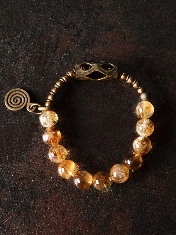 Morning Light · Citrine Pause Bracelet