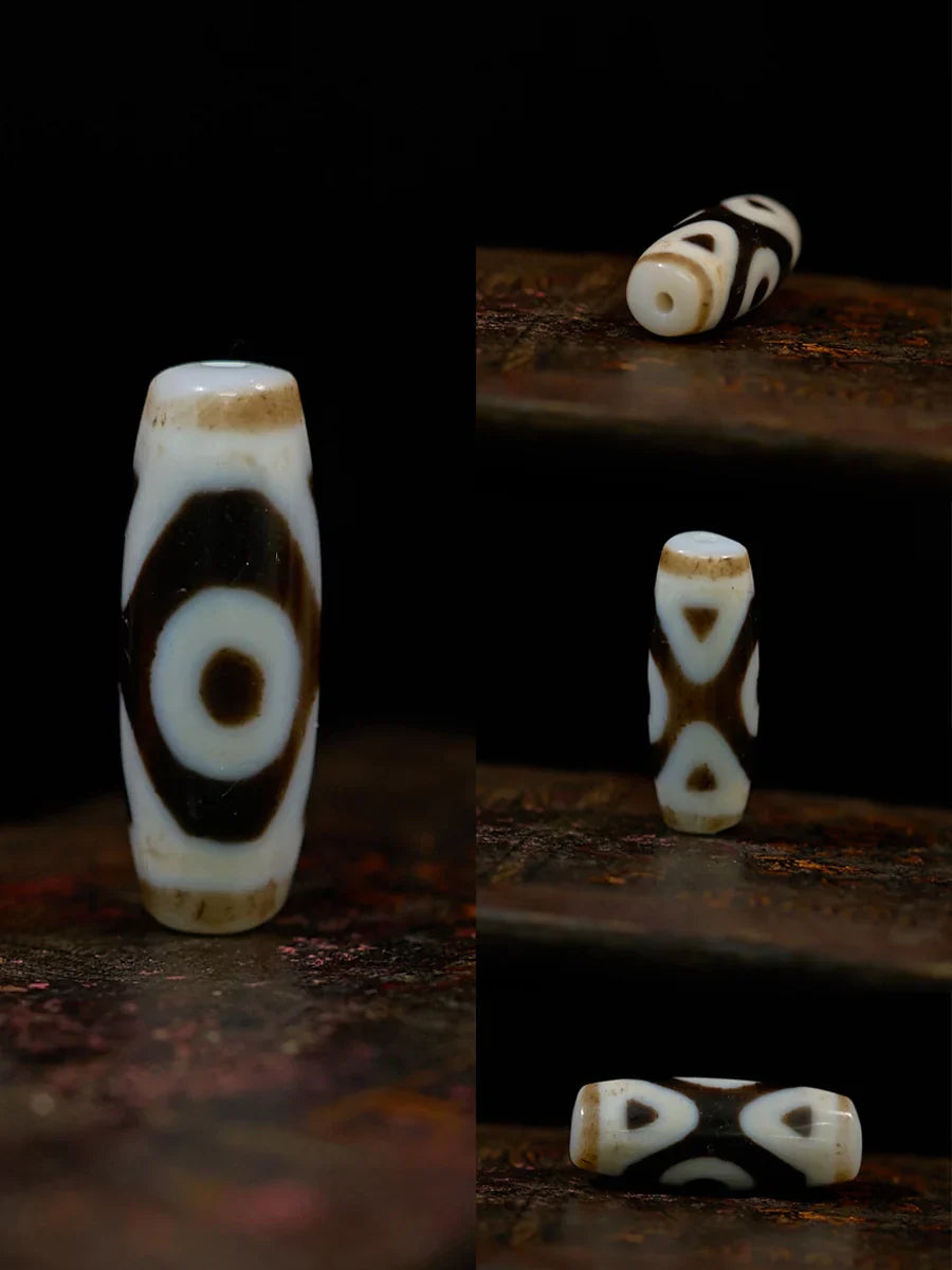 Luminous Focus Single-Eyed Dzi Necklace