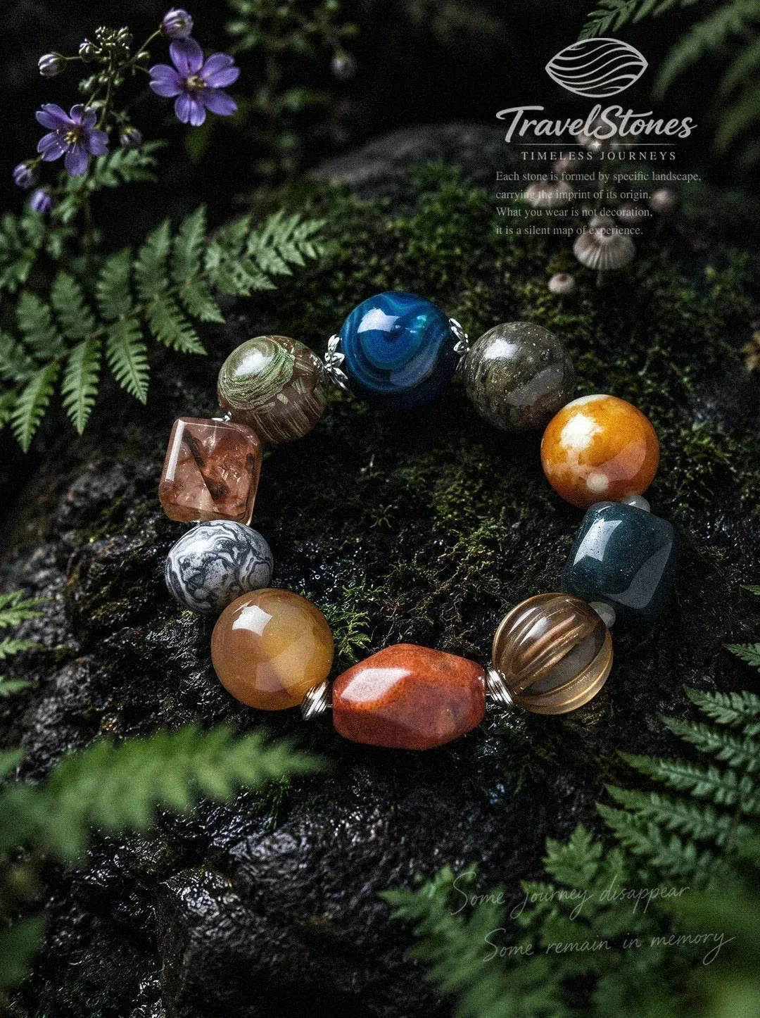 Memory of Earth: Elemental Crystal & Agate Harmony Bracelet
