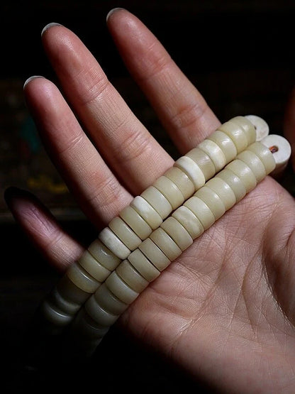 Meditation Beads with Living Patina for Mindful Grounding & Primal Protection
