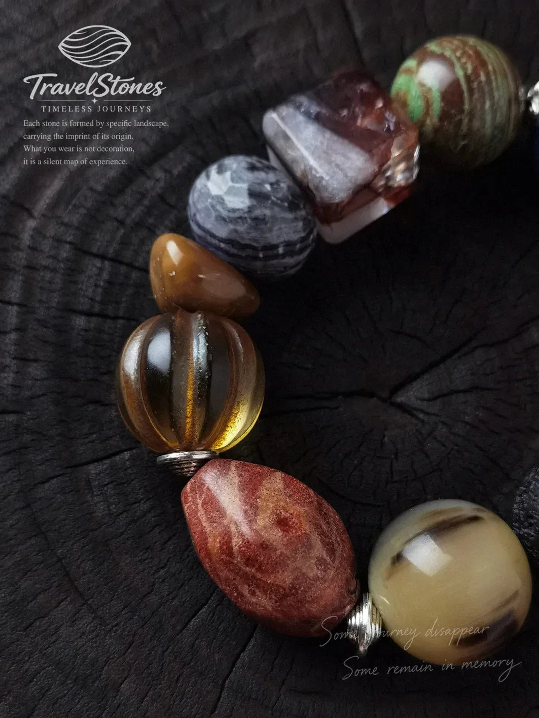 Memory of Earth: Elemental Crystal & Agate Harmony Bracelet