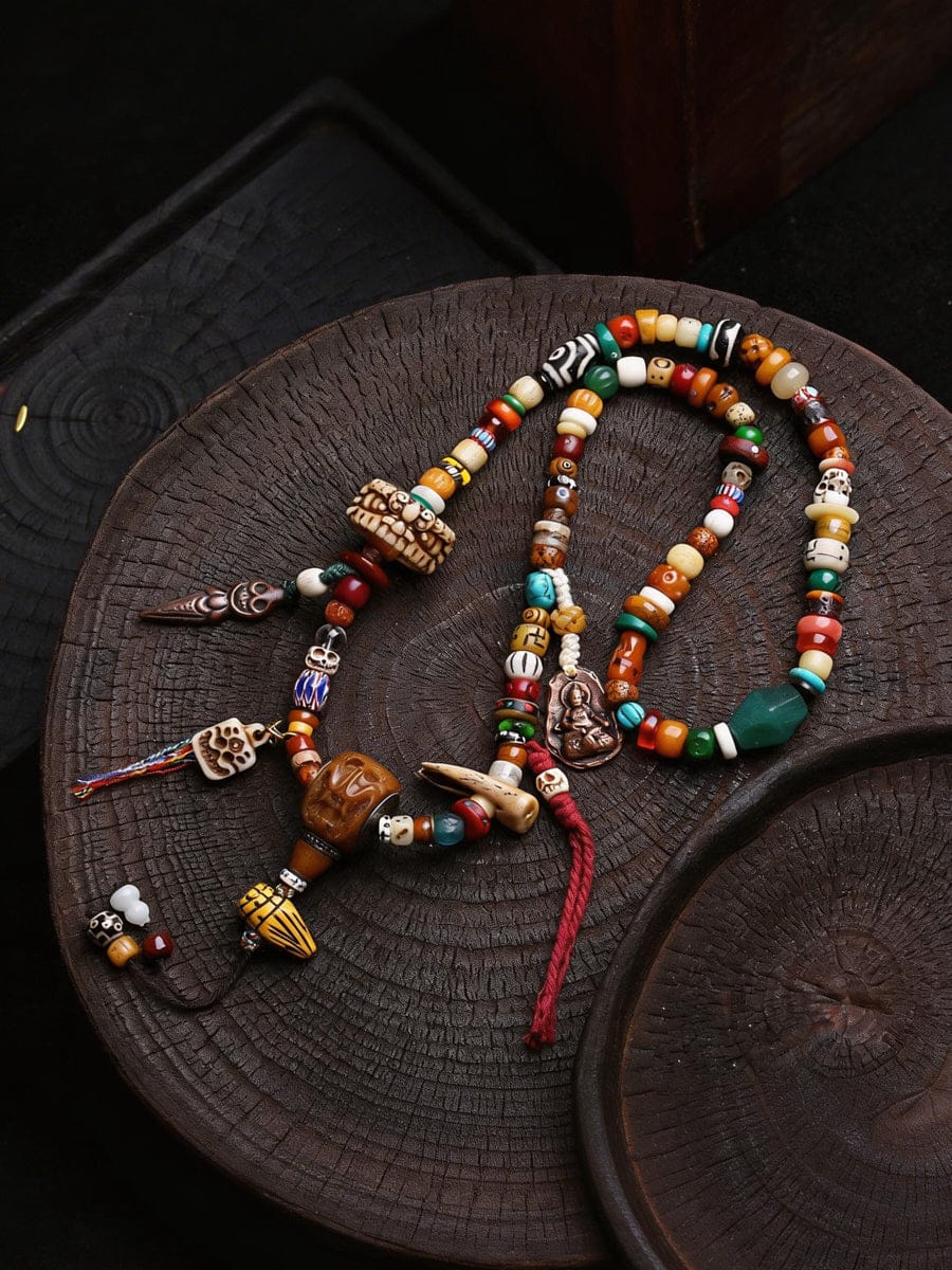 Sacred 108 Tibetan Multi-Treasure Necklace
